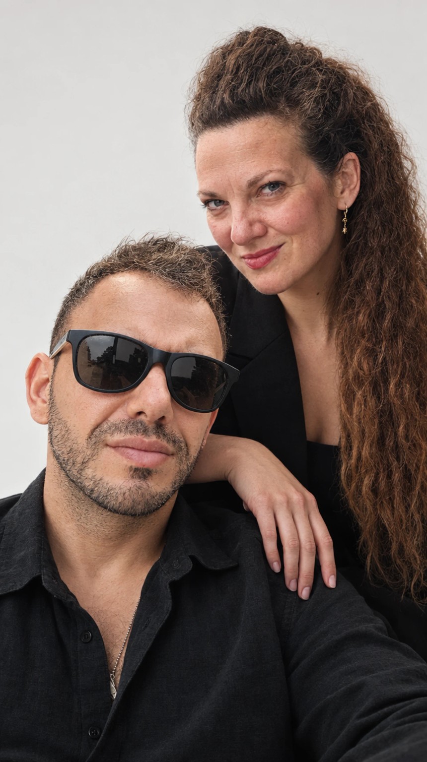 Alex Di Falco e Claudia Pergamo